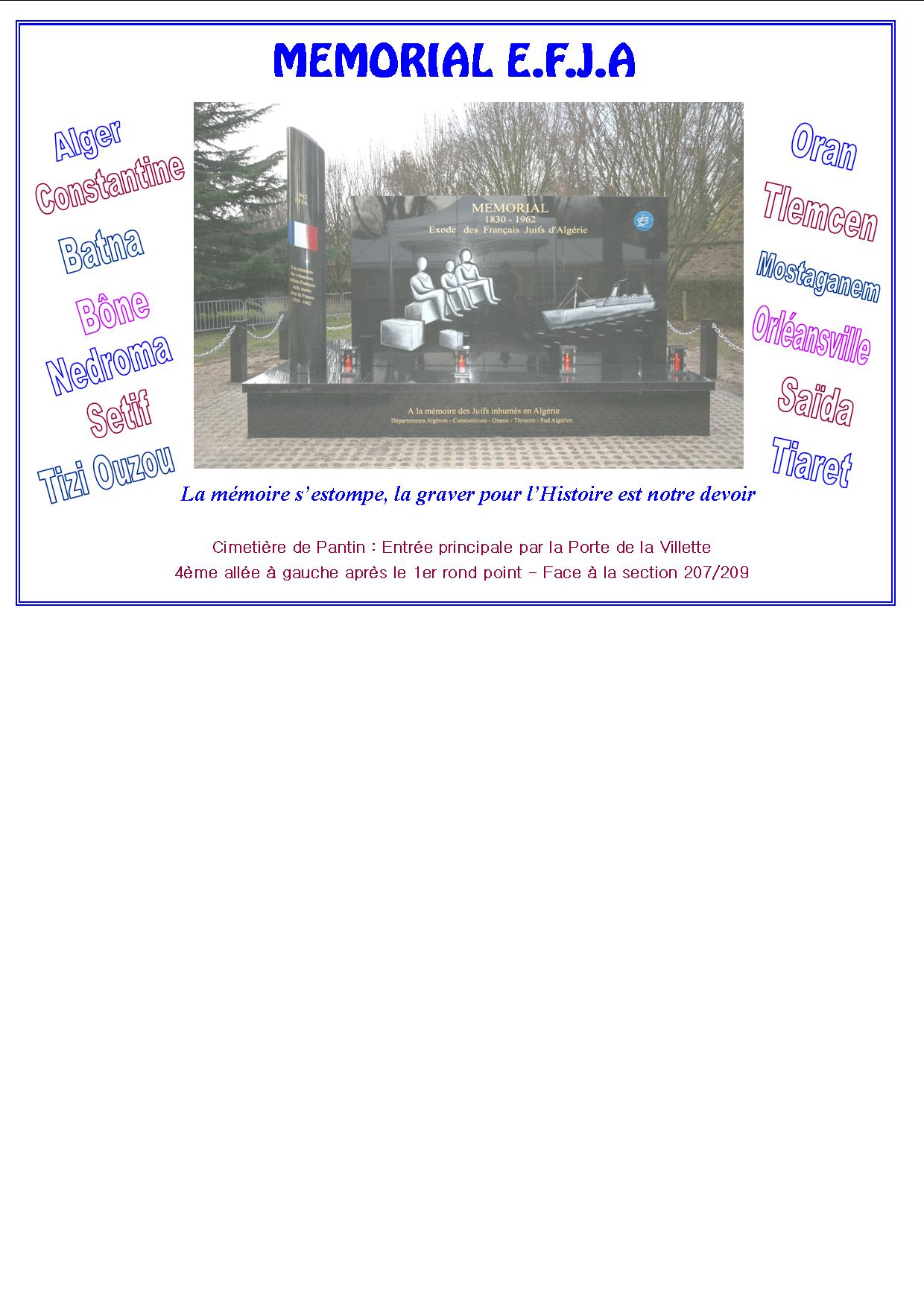 carton Kaddish National du 26 juin 2016 verso